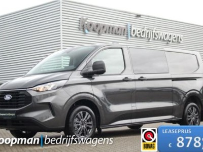 Ford Transit Custom 320 2.0TDCI 170pk Automaat | L2H1 Trend DC | 4x4 | AWD | L+R Zijdeur | Stoel + Stuurverwarming | Keyless | Carplay/Android | Lease 878,- p/m