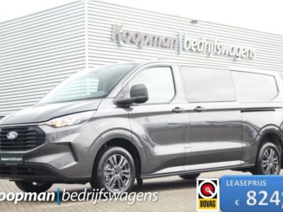 Ford Transit Custom 320 2.0TDCI 170pk Automaat | L2H1 Trend DC | L+R Zijdeur | Stoel + Stuurverwarming | Keyless | Carplay/Android | Lease 824,- p/m