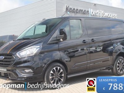 Ford Transit Custom 320 2.0TDCI 170pk L1H1 Sport DC | Automaat | L+R Zijdeur | Airco | Cruise | Camera | Navi | Lease 788,- p/m