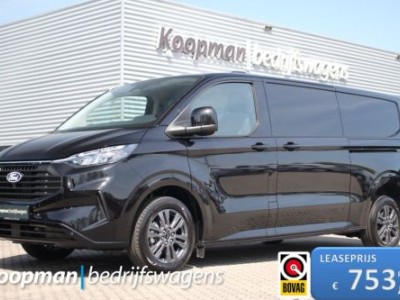 Ford Transit Custom 320 2.0TDCI 170pk L2H1 Limited | Automaat | Stuur + Stoelverwarming | L+R Zijdeur | LED | Sync 4 13 | Keyless | Camera | LMV | Lease 753,- p/m