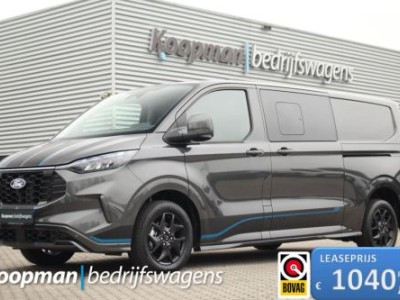 Ford Transit Custom 320 2.0TDCI 170pk L2H1 Sport DC | AWD | L+R Zijdeur Elektrisch | 360Â° Camera | Driver Assist | Carplay/Android | Keyless | BLISS | Lease 1040,- p/m