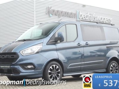 Ford Transit Custom 320 2.0TDCI 185pk L1H1 Sport DC | Automaat | L+R Zijdeur | Camera | Cruise | Lease 537,- p/m