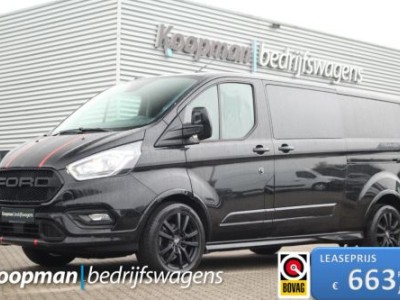 Ford Transit Custom 320 2.0TDCI 185pk L2H1 DC Sport | Automaat | L+R Zijdeur | Trekhaak | Camera | Lease 663,- p/m