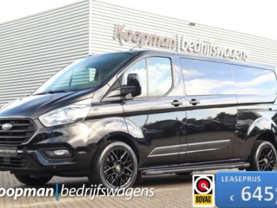 Ford Transit Custom 320 2.0TDCI 185pk L2H1 Trend DC | Automaat | L+R Zijdeur | Trekhaak | Camera | Lease 645,- p/m