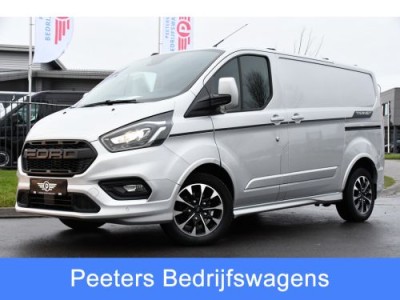 Ford Transit Custom 320 2.0 TDCI L1H1 Sport Camera, Cruise, 3jr Garantie!, Carplay, 185PK, 2 x Schuifdeur, LED, Sensoren, Multimedia, UNIEK!