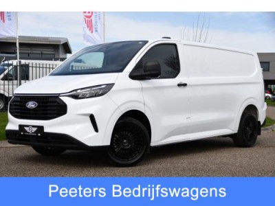 Ford Transit Custom 320 2.0 TDCI L2H1 Black & White Edition Virtual, Cruise, Stoelverwarming, Camera, Automaat, Carplay, 136PK, Multimedia, UNIEK!