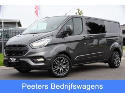 Ford Transit Custom 320 2.0 TDCI L2H1 DC Limited Raptor Edition Camera, Cruise, Carplay, Automaat, Stoelverwarming, LED, Automaat, 130PK, Dubbel cabine