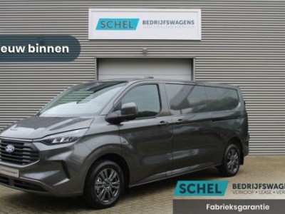 Ford Transit Custom 320 2.0 TDCI L2H1 Limited 150pk - 2x Schuifdeur - Adaptive Cruise - Verwarmd stuur - Blind spot - Navigatie - Camera - Draadloos