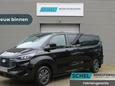 Ford Transit Custom 320 2.0 TDCI L2H1 Limited 170pk - 1+1 Stoelopstelling - 2x Schuifdeur - Adaptive Cruise - Verwarmd stuur - Blind spot - Navigati