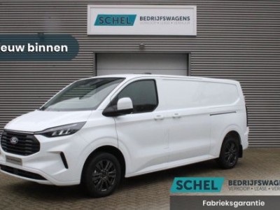 Ford Transit Custom 320 2.0 TDCI L2H1 Limited 170pk - 2x Schuifdeur - Adaptive Cruise - Verwarmd stuur - Blind spot - Navigatie - Camera - Draadloos