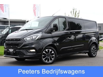 Ford Transit Custom 320 2.0 TDCI L2H1 Sport Camera, Cruise, 185PK, 2 x Schuifdeur, Carplay, Led, Trekhaak, Multimedia, Sensoren, Automaat!