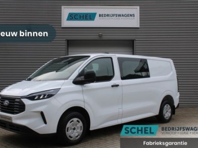 Ford Transit Custom 320 2.0 TDCI L2H1 Trend DC 130pk - Carplay - Android - Camera - Verwarmd stuur - Trekhaak - LED koplampen - Stoelverwarming - Ri