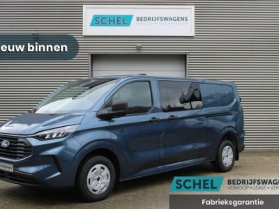 Ford Transit Custom 320 2.0 TDCI L2H1 Trend DC 136pk - 2x Schuifdeur - Carplay - Android - Camera - Verwarmd stuur - Trekhaak - LED koplampen - Stoe