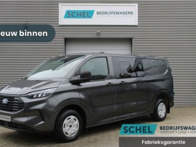 Ford Transit Custom 320 2.0 TDCI L2H1 Trend DC 136pk - 2x Schuifdeur - Carplay - Android - Camera - Verwarmd stuur - Trekhaak - LED koplampen - Stoe