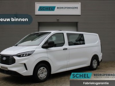 Ford Transit Custom 320 2.0 TDCI L2H1 Trend DC 136pk - Carplay - Android - Camera - Trekhaak - LED koplampen - Stoel + Stuurverwarming - Rijklaar