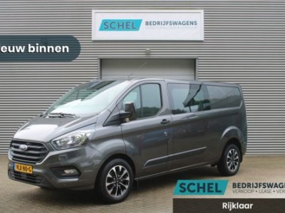 Ford Transit Custom 320 2.0 TDCI L2H1 Trend DC 170pk - Carplay - Camera - Trekhaak - Sport velgen - Stoelverwarming - Rijklaar