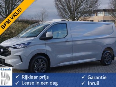 Ford Transit Custom 320L 136PK Limited BPM VRIJ!! 13 Sync 4 Apple CP, Camera, 17 LM, LED!! NR. 799