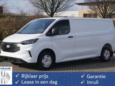 Ford Transit Custom 320L 136PK Trend MY2024 13 Sync Navi, Apple CP, Cam, LED, Trekhaak!! NR. 493