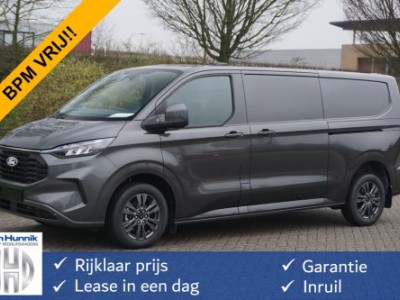 Ford Transit Custom 320L 170PK Aut. Limited BPM VRIJ!! Adap. Cruise, Sync 4 Navi + Cam, 17 LM, LED 2x Schuifdeur!! NR. 813