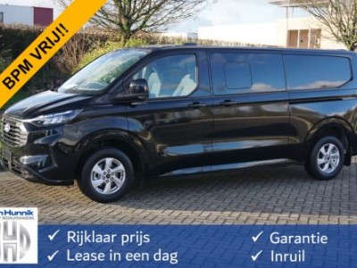 Ford Transit Custom 320L 170PK DC Limited AUT BPM VRIJ!! Navi, ACC, 360Â° Cam, 16 LM, Elek. Schuifdeur!! NR. 785