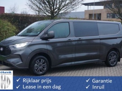 Ford Transit Custom 320L 170PK DC Limited AUT MY2024 Navi, ACC, Camera, 17 LM, 2x Schuifdeur!! NR. 704