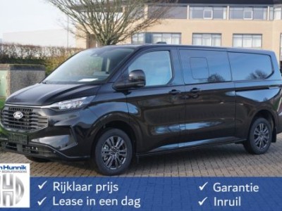 Ford Transit Custom 320L 170PK DC Limited AUT MY2024 Navi, ACC, Trekhaak, 360Â° Cam, 17 LM, 2x Schuifdeur!! NR. 656