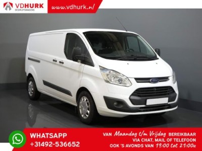 Ford Transit Custom 320 L2 2.0 TDCI Aut. 130 pk E6 2x Schuifdeur/ Cruise/ Stoelverw./ PDC/ Airco