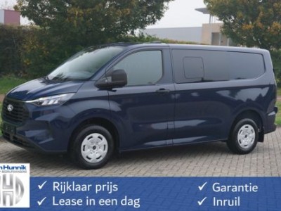 Ford Transit Custom 320S 136PK Trend Dubbel Cabine 13 Sync4 Apple CP/Android A. Camera, LED, 4 Jaar garantie!! NR. 401