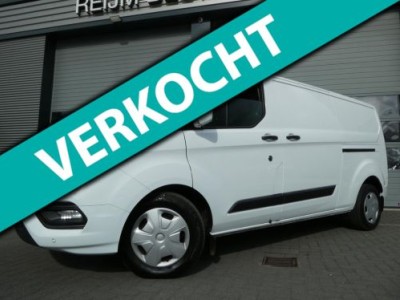 Ford Transit Custom 340 2.0 TDCI L2, 2xschuifdeur, Automaat, Navigatie, 3-Zits, LED.