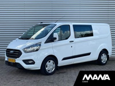 Ford Transit Custom 340 2.0 TDCI L2H1 Trend DC Airco Navigatie LED Multifunctioneel stuurwiel Trekhaak Bluetooth Sensoren Cruise