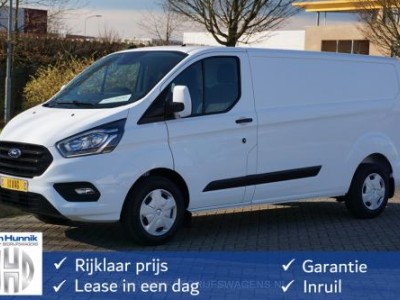 Ford Transit Custom 340L 130PK Trend AUT Airco, Camera, Apple CP/Android Auto, Standkachel!! NR. 499