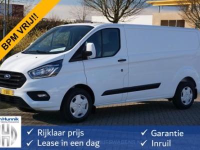 Ford Transit Custom 340L 130PK Trend AUT BPM VRIJ!! Airco, Camera, Apple CP/Android Auto, Standkachel!! NR. 497