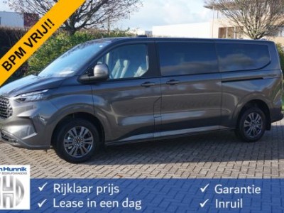 Ford Transit Custom Tourneo 320L 170PK DC Limited AUT BPM VRIJ!! Leder, Sync4 Apple CP/Android A, Cam, LED!! NR. 677