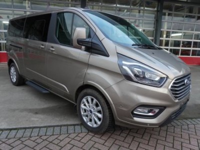 Ford Transit Custom Tourneo 320L 2.0 TDCI 150PK L2H1 9 PERS. Personenbus Limited Schuifdeur L/R Nr. V099 | Airco | Cruise | Navi | Camera | Blis | Xenon