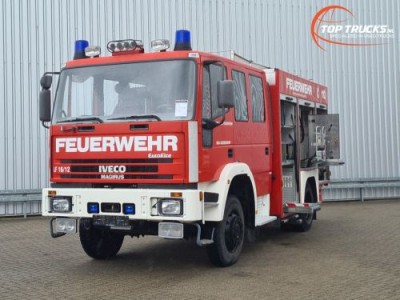 Iveco 135 E22 4x4 -1.600 ltr -Brandweer, Feuerwehr, Fire brigade - Expeditie, Camper, DOKA