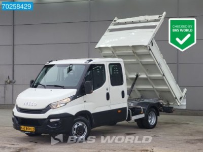 Iveco Daily 35C12 Kipper Dubbel Cabine 3500kg Trekhaak Euro6 Tipper Benne Dubbel cabine Trekhaak