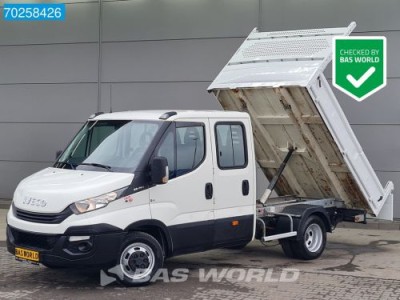 Iveco Daily 35C12 Kipper Dubbel Cabine 3500kg trekhaak Euro6 Tipper Benne Dubbel cabine Trekhaak