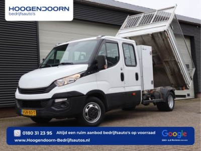 Iveco Daily 35C14 Euro 6 - Kipper - DC 6 Pers. - Trekhaak - WB 410 cm