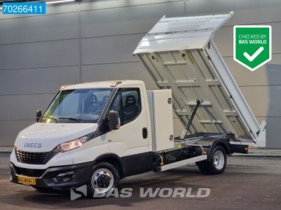 Iveco Daily 35C14 Euro6 Kipper met Kist 3.5t Trekhaak Airco Cruise Tipper Benne Airco Trekhaak Cruise control