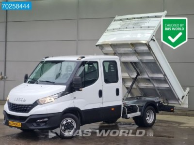 Iveco Daily 35C14 Kipper Dubbel Cabine 3500kg trekhaak Airco Cruise Tipper Benne Kipper 2m3 Airco Dubbel cabine Trekhaak Cruise control