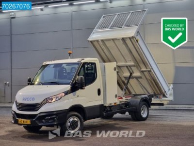 Iveco Daily 35C14 Kipper met Kist 3500kg trekhaak Airco Cruise Tipper Benne Kieper Airco Trekhaak Cruise control