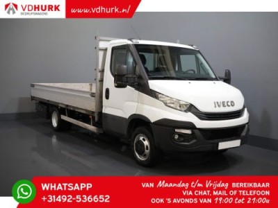 Iveco Daily 35C15 3.0 150 pk L3 Open Laadbak/ 3.5t Trekverm./ Tachograaf/ Gev.stoel/ Climate/ Cruise/ Trekhaak/ Pick Up