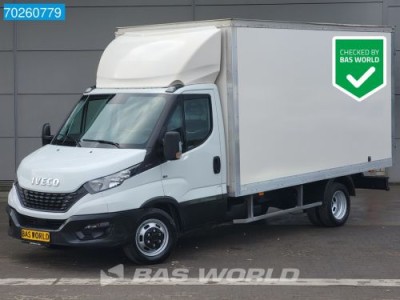 Iveco Daily 35C16 3.0L 160PK Bakwagen met achterdeuren Airco Cruise Koffer Meubelbak 19m3 Airco Cruise control