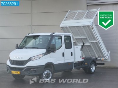 Iveco Daily 35C16 3.0L Kipper Dubbel Cabine 3500kg trekhaak Airco Cruise Camera Navi Tipper Benne Kippe Airco Dubbel cabine Trekhaak Cruise