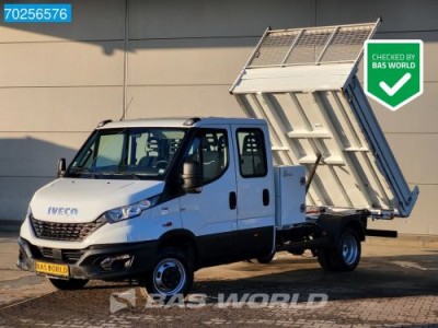 Iveco Daily 35C16 3.0L Kipper Dubbel Cabine 3500kg trekhaak Airco Cruise Camera Navi Tipper Benne Kipper Airco Dubbel cabine Trekhaak Cruise