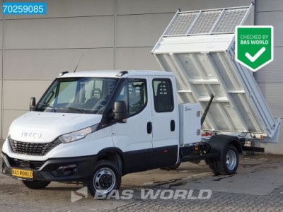 Iveco Daily 35C16 3.0L Kipper Dubbel Cabine 3500kg trekhaak Airco Cruise Navi Tipper Benne Kipper Airco Dubbel cabine Trekhaak Cruise contro