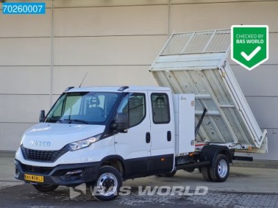 Iveco Daily 35C16 3.0L Kipper Dubbel Cabine 3500kg trekhaak Airco Tipper Benne Kipper Airco Dubbel cabine Trekhaak