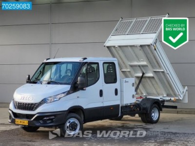 Iveco Daily 35C16 3.0L Kipper Dubbel Cabine 3500kg trekhaak Navi Airco Cruise Navi Tipper Benne Kipper Airco Dubbel cabine Trekhaak Cruise c