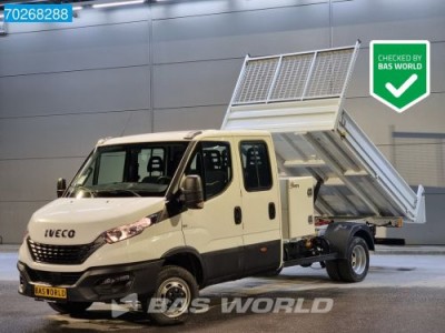 Iveco Daily 35C16 3.0L Kipper Dubbel Cabine 3500kg trekhaak Navi Airco Cruise Tipper Benne Kipper Airco Dubbel cabine Trekhaak Cruise contro