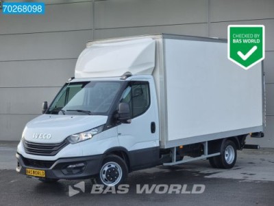 Iveco Daily 35C16 3.0L Laadklep Bakwagen Dubbellucht Airco Cruise Meubelbak Koffer 19m3 Airco Cruise control